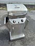 Char-Broil Stainless Steel Gas Grill with Propane Tank