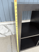 Brown 8-Cube Storage Shelf