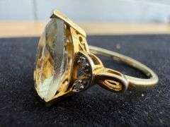 Assorted Sterling Ring Lot with Turquoise, Marcasite, and Faceted Stone