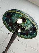 Dragonfly Style Stained Glass Table Lamp