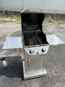 Char-Broil Stainless Steel Gas Grill with Propane Tank