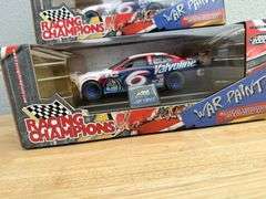 Racing Champions War Paint Diecast Stock Cars - NASCAR 2000 - Lot of 4