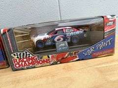 Racing Champions War Paint Diecast Stock Cars - NASCAR 2000 - Lot of 4