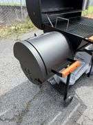 Royal Gourmet Charcoal Grill with Smoker, Grill Basket, and Charcoal