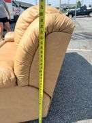 Tan Loveseat Recliner