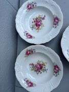 Walbrzych Fine China Set, Made in Poland, Floral Design