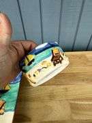 Tropical Inspired Home Decor: Dishes, Spreader, and Pineapple Lamp