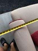 Upholstered Armchair with Pillow