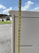 Tall Plastic Storage Cabinet with Shelves