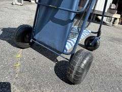 Collapsible Beach Wagon with Insulated Cooler