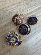 Lions, Masons, FOE, Key Club & IBEW Pins