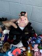 Assorted Plush Toys - Lot of Various Characters and Brands