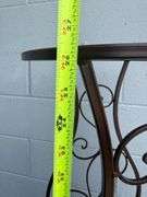 Set of Four Metal Plant Stands