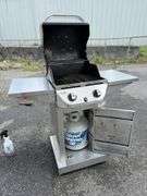 Char-Broil Stainless Steel Gas Grill with Propane Tank
