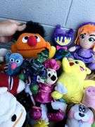 Assorted Plush Toys - Lot of Various Characters and Brands