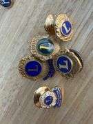 Lions, Masons, FOE, Key Club & IBEW Pins