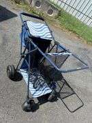 Collapsible Beach Wagon with Insulated Cooler