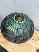 Dragonfly Style Stained Glass Table Lamp