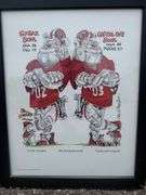 Framed Cal Warlick '02 '03 UGA Bulldogs Print - Limited Edition 230/1000