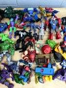 Mixed Lot of Action Figure Parts - Marvel, DC & More
