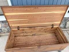 Wooden Cedar Chest with Interior Cedar Lining