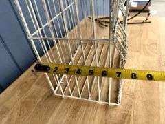 Decorative Wire Birdcages and Heart Shaped Metal Art