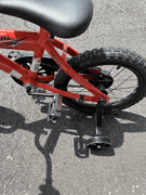 Huffy Whirl Red 16" Boys Bike with Training Wheels