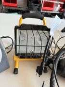 Vornado Fan, Work Light, Ozark Trail Air Pump, and Laser Level