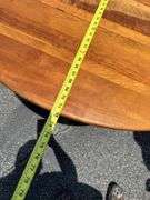 Wood Drop Leaf Dining Table
