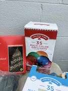 Holiday Lighting Bundle - Holiday Time, GE, LED Showtime Projection & Remote Control