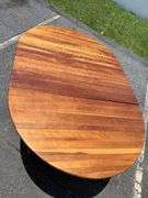 Wood Drop Leaf Dining Table