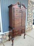 Decorative Solid Wood Highboy Chest of Drawers