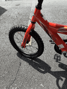 Huffy Whirl Red 16" Boys Bike with Training Wheels