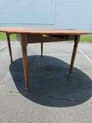 Wood Drop Leaf Dining Table