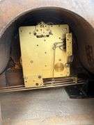 Wood Cased Mantel Clock with Key