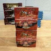 Gearbox Collectibles Diecast Car Lot - 1957 Chevy Bel Air & 2003 Nashville Corvette