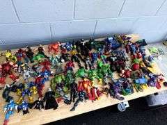 Mixed Lot of Action Figure Parts - Marvel, DC & More