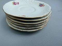 Walbrzych Fine China Set, Made in Poland, Floral Design