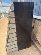 Industrial Metal 10-Drawer Cabinet