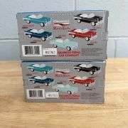 Gearbox Collectibles Diecast Car Lot - 1957 Chevy Bel Air & 2003 Nashville Corvette