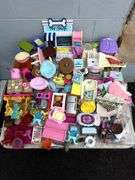 Mixed Lot of Dollhouse Furniture and Accessories
