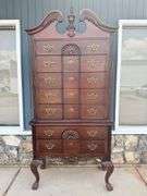 Decorative Solid Wood Highboy Chest of Drawers