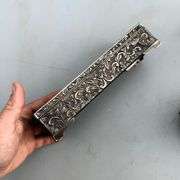 Silver Plated Assortment - Jewelry Box, Goblets, and Flower Vases