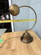 Brass Banker's Lamp