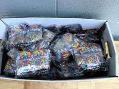 Box of Peace Shaped Rubber Bands