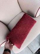 Upholstered Armchair with Pillow