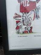 Framed Cal Warlick '02 '03 UGA Bulldogs Print - Limited Edition 230/1000