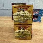 Gearbox Collectibles Diecast Car Lot - 1957 Chevy Bel Air & 2003 Nashville Corvette