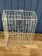 Decorative Wire Birdcages and Heart Shaped Metal Art