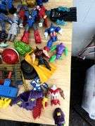Mixed Lot of Action Figure Parts - Marvel, DC & More